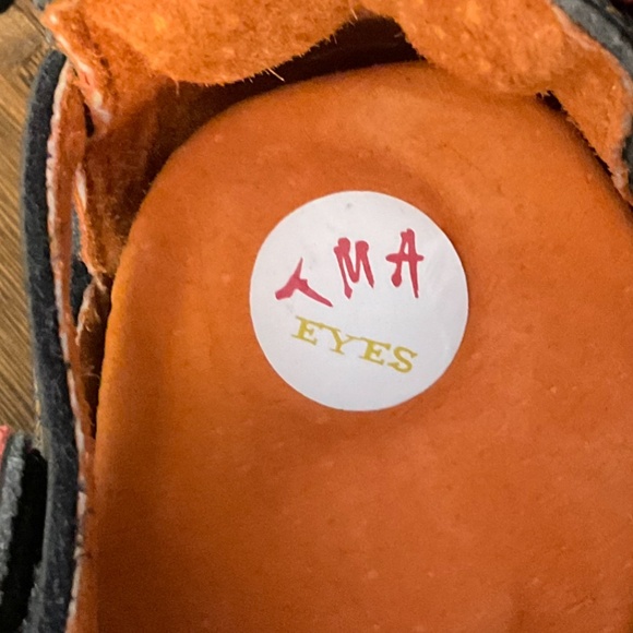 TMA EYES Women's Hook and Loop Closed-Toe Leather Sandal Size 41 (7.5) - Picture 6 of 6